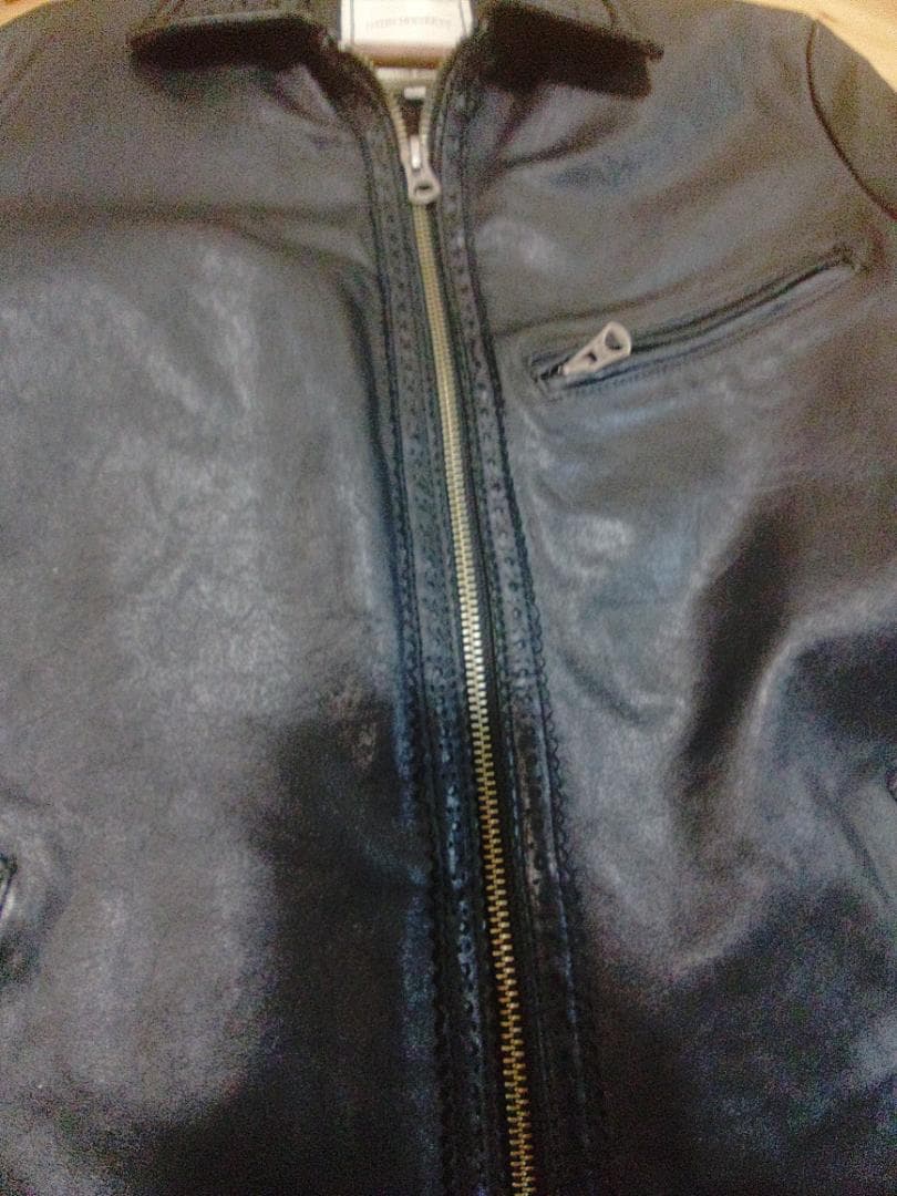 j*n様 ナノユニバース 馬革 ホースレザージャケット シングルライダース