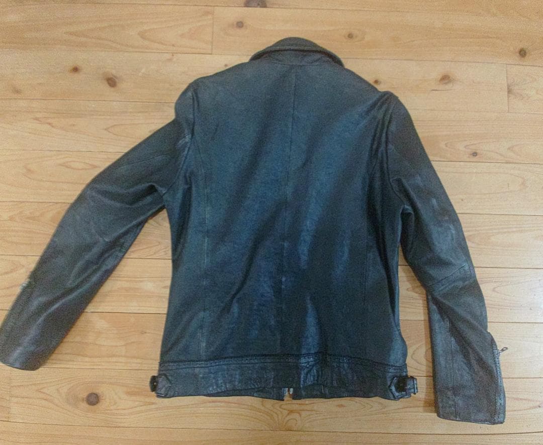 j*n様 ナノユニバース 馬革 ホースレザージャケット シングルライダース