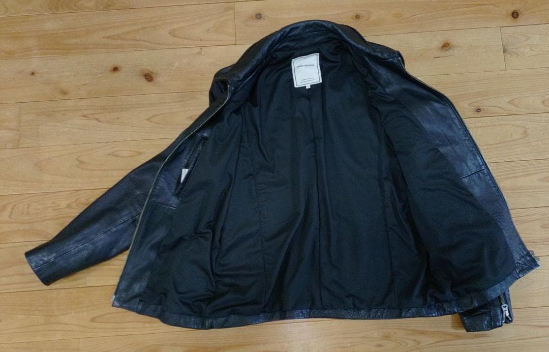 j*n様 ナノユニバース 馬革 ホースレザージャケット シングルライダース