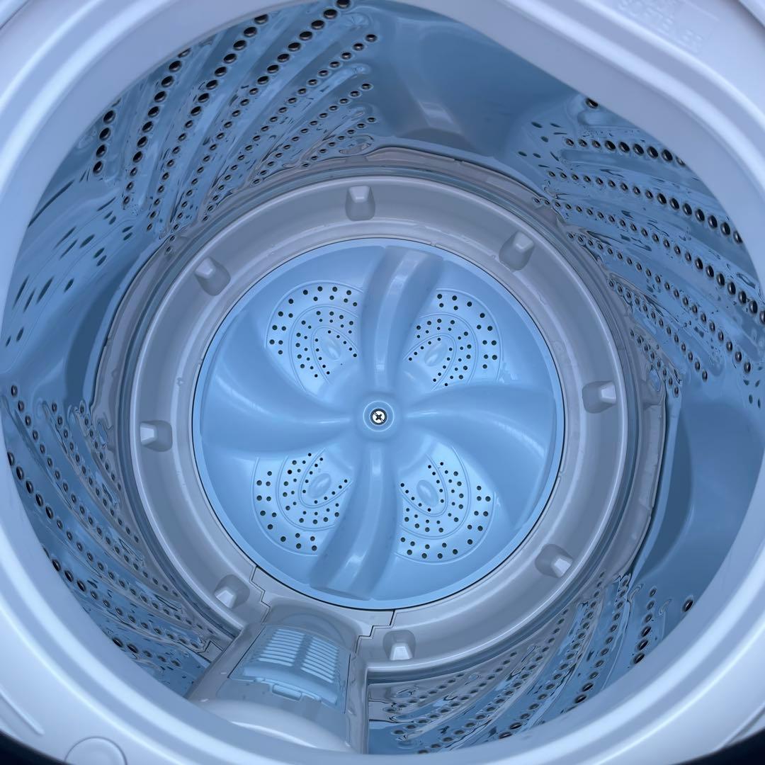 Hisense2018年製5.5㎏全自動洗濯機 マットブラック 送料無料