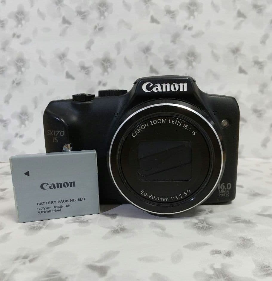 【RS44】canon PowerShot SX170 IS デジカメ 本体