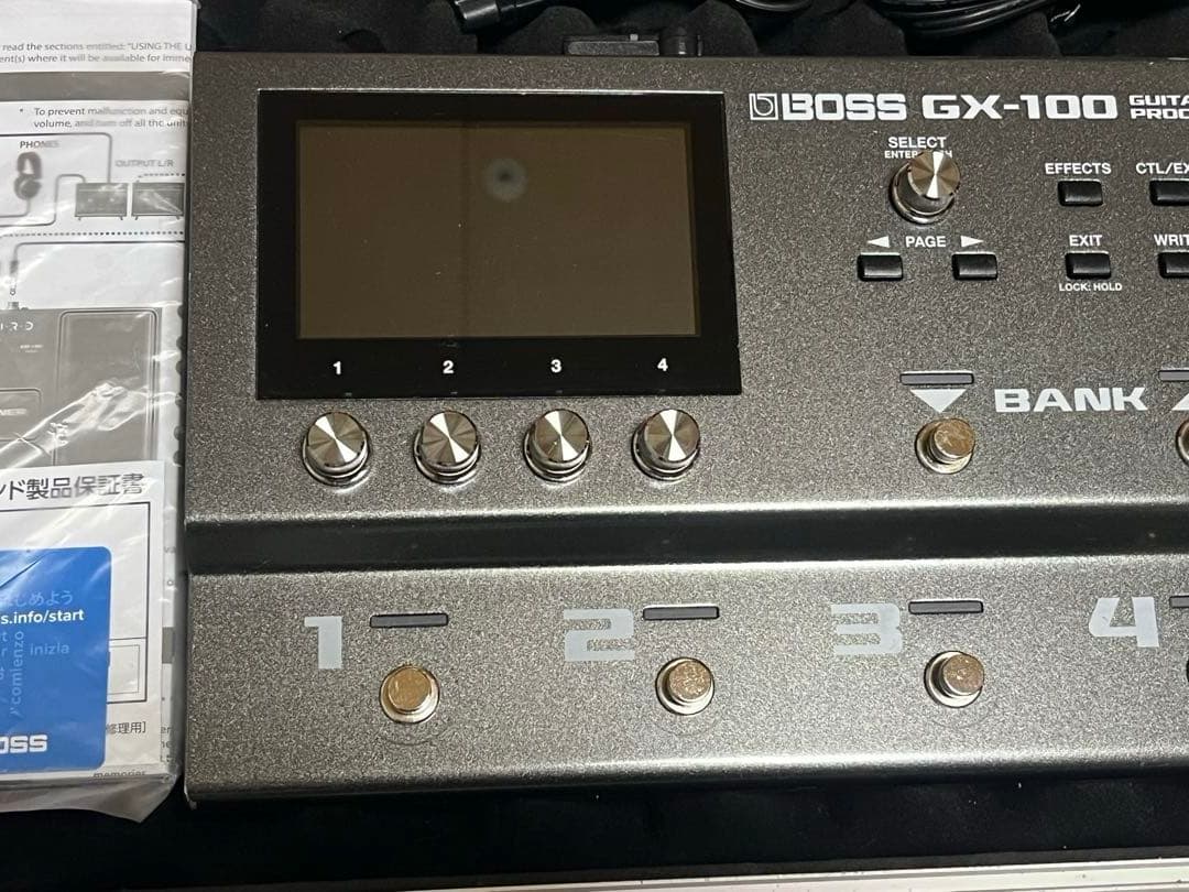 BOSS GX-100 BT-DUAL bluetoothアダプター付