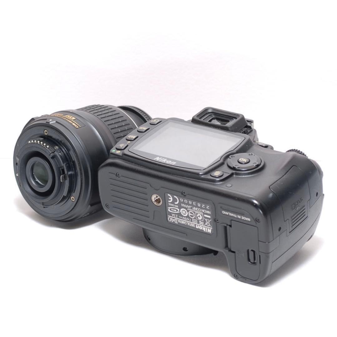 ✨美品✨届いたらすぐに使えます✨Nikon D40✨シングルレンズ✨簡単操作✨