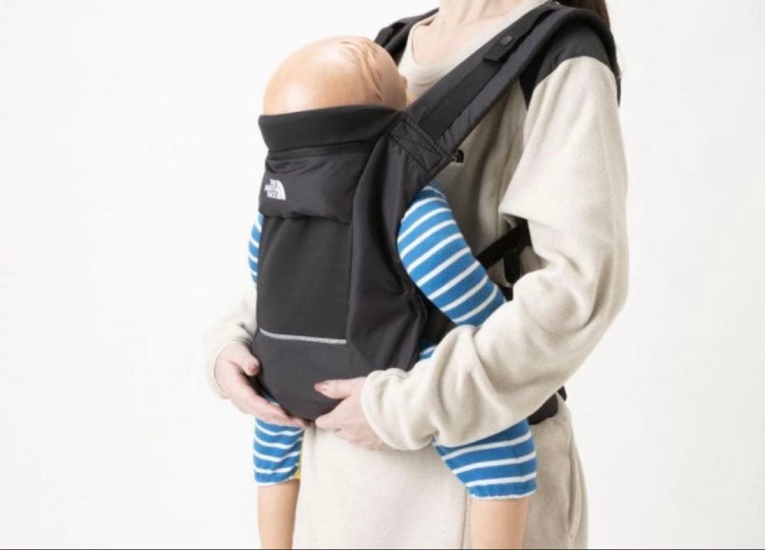 ノースフェイス ベビーコンパクトキャリア 抱っこひも NMB82150 黒 中古