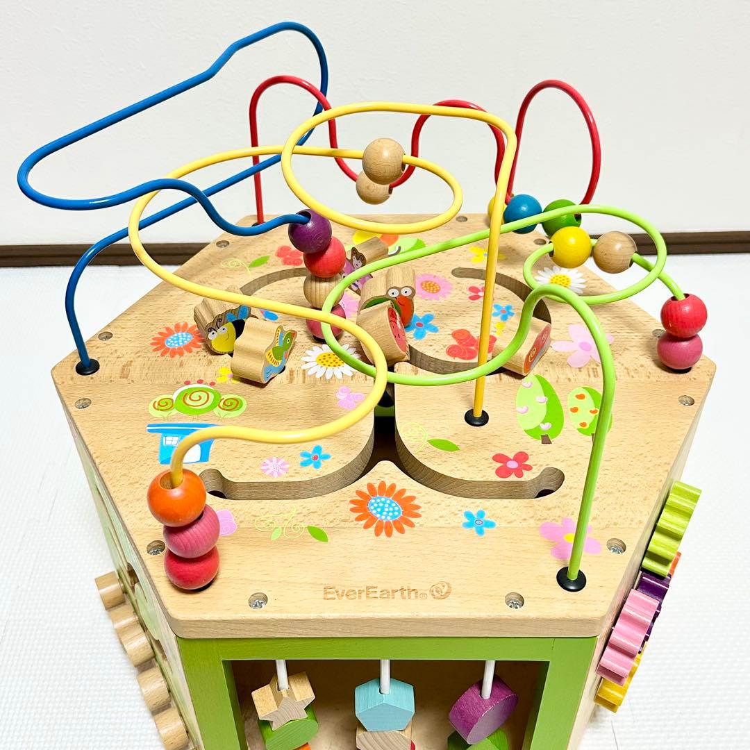 No.5 木製玩具　エバーアース　10点　木のおもちゃ　まとめ