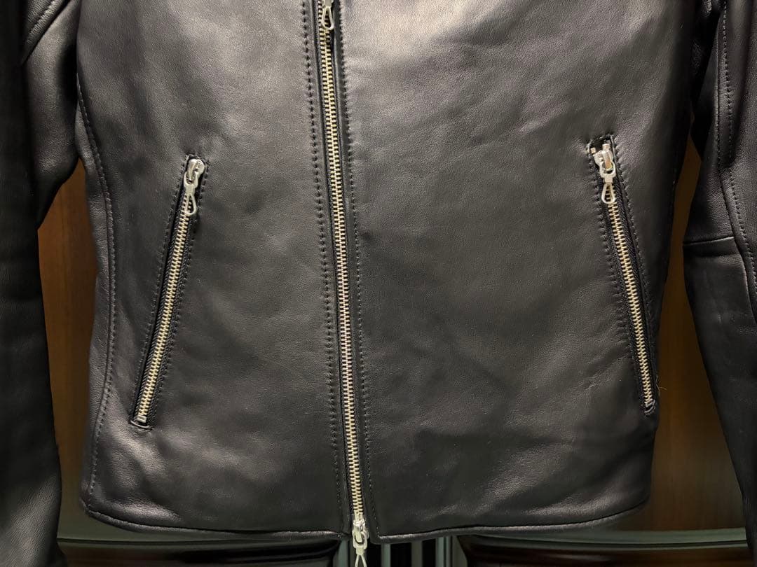 BEAMS ダブルライダース　羊革　Mサイズ　11-18-2899-202