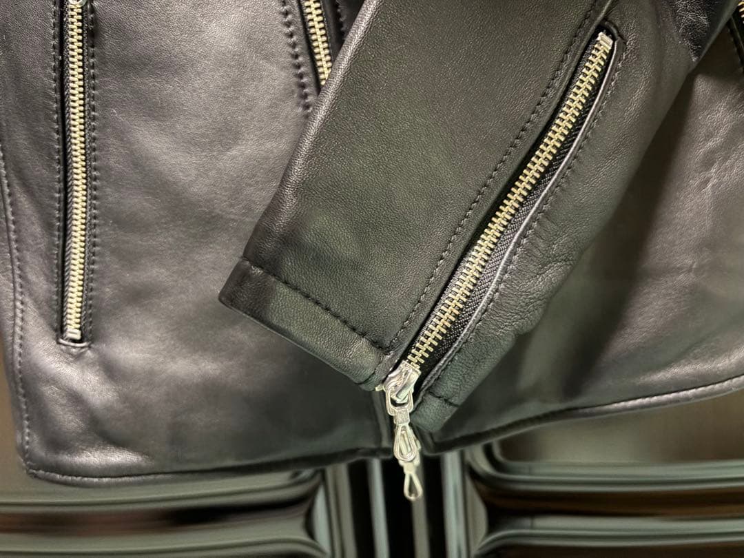 BEAMS ダブルライダース　羊革　Mサイズ　11-18-2899-202