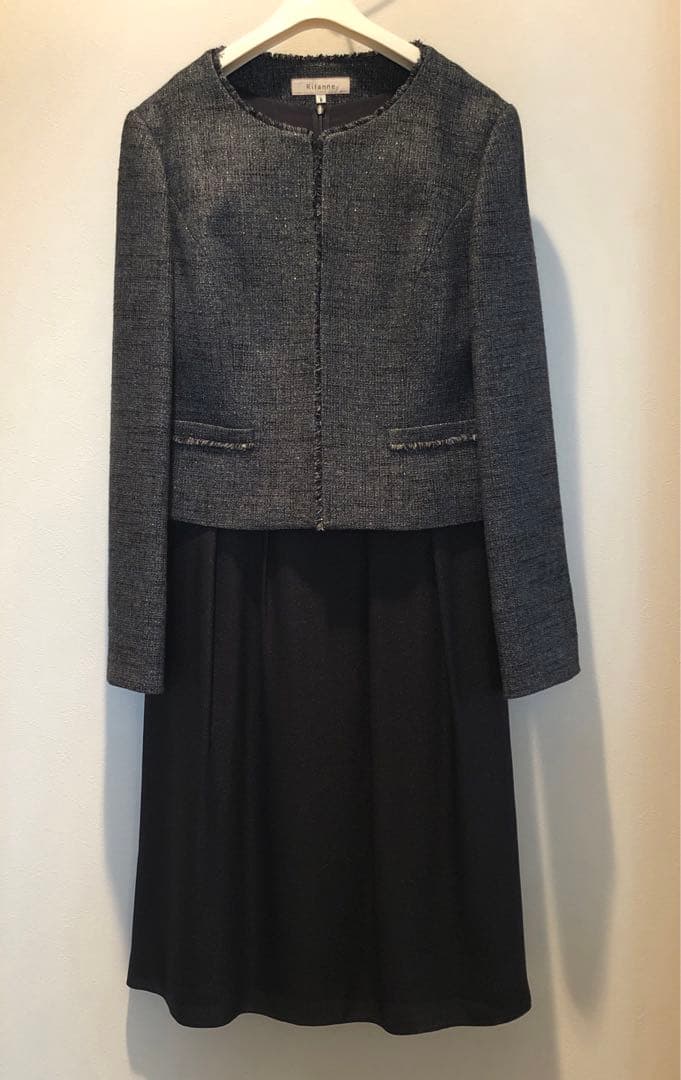 東京ソワール　rifanne セットアップワンピース９号