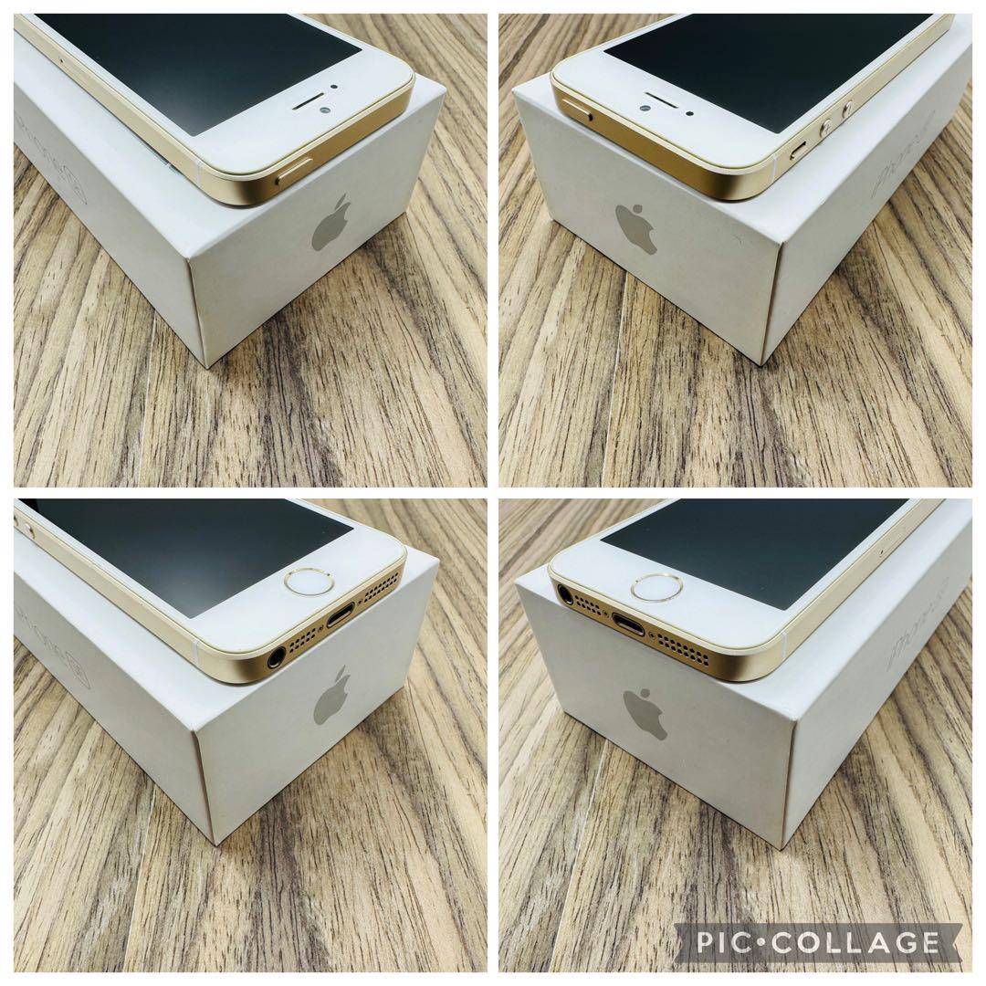 【美品】iPhoneSE 第１世代 ゴールド 32GB SIMフリー 新品電池