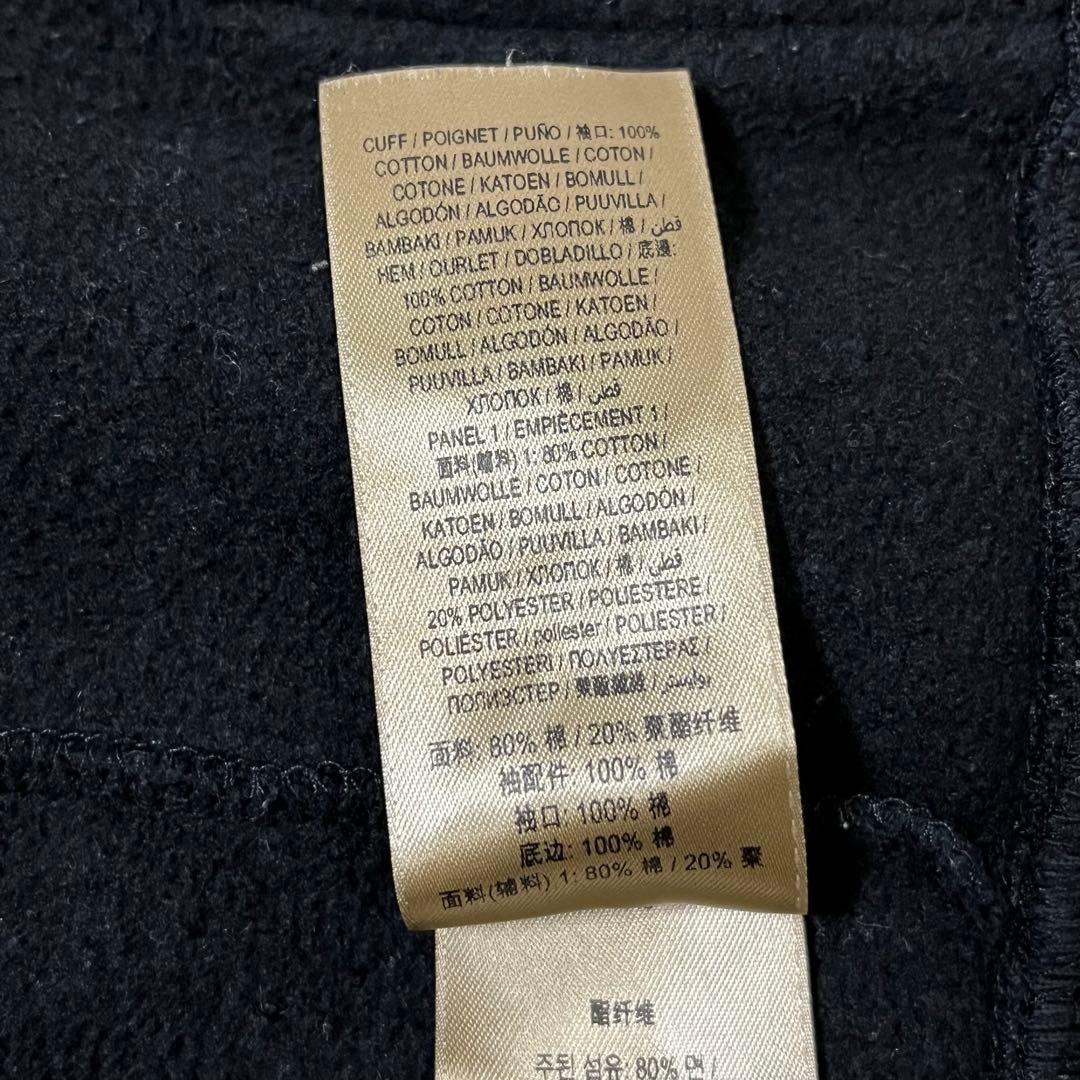 バーバリー　BURBERRY　ラインパーカー　Sサイズ　ブラック