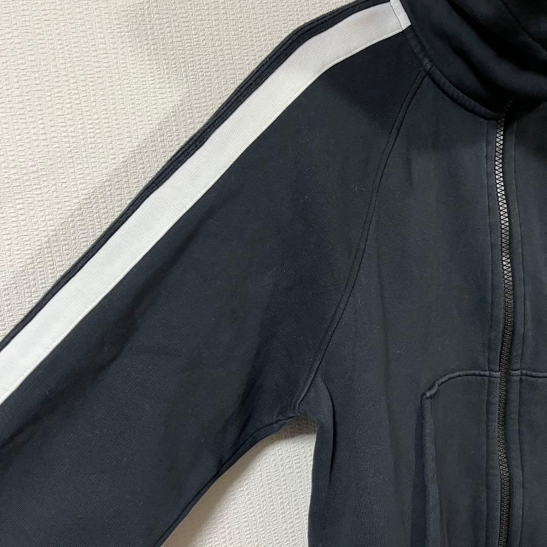 バーバリー　BURBERRY　ラインパーカー　Sサイズ　ブラック