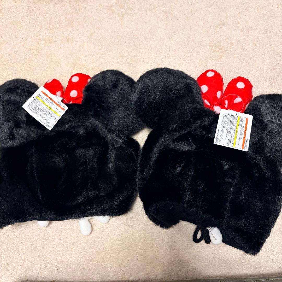 【新品タグ付き】ミニーちゃん　ファンキャップ　セット　ミニー　ディズニーリゾート