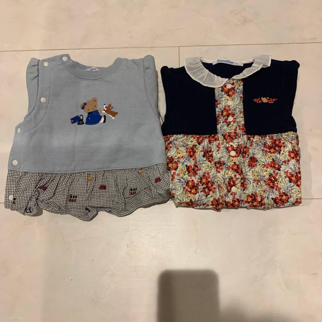 ファミリア　カバーオールセット