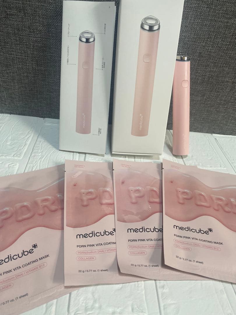 【1回使用】メディキューブ AGE-R ブースタープロミニ パック4枚付き