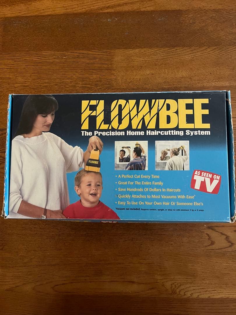 年末値引き！FLOWBEE フロービー　掃除機吸引式 電動バリカン