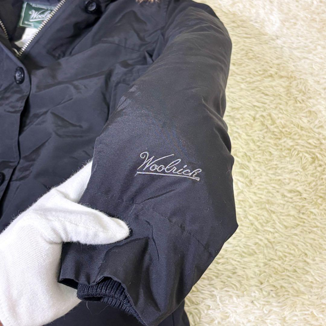 【極美品】ウールリッチ アークティックパーカー ダウンジャケット チェック S