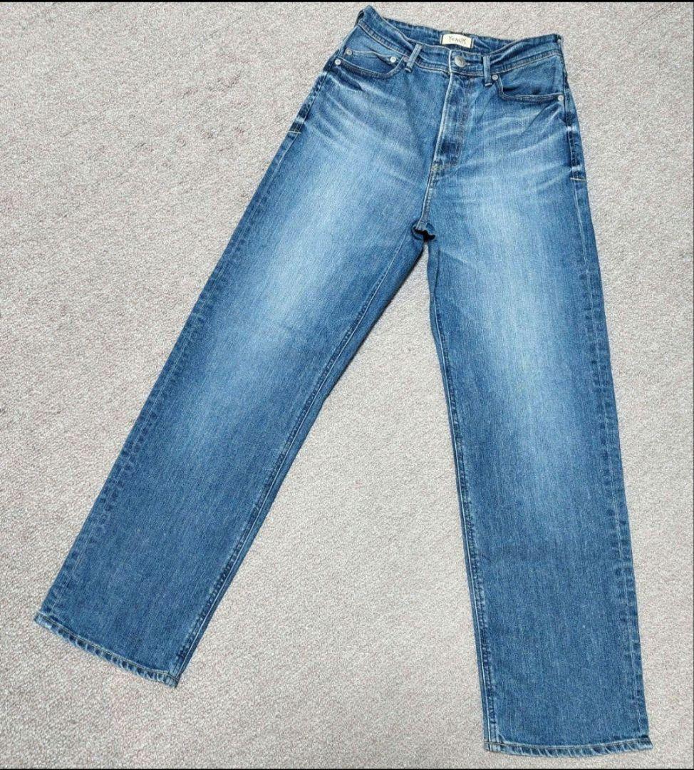 YANUK ボイーズストレートデ二ム Lea　25　美品✨
