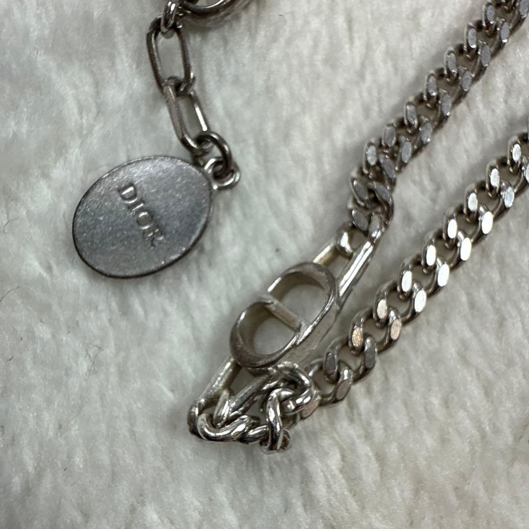 クリスチャンディオール　シルバー925 CDロゴネックレス