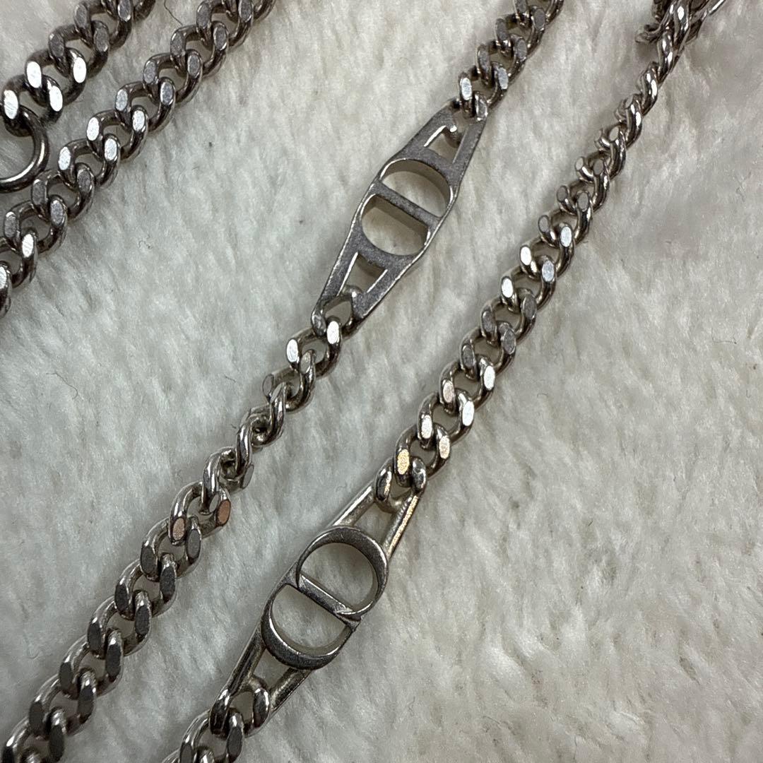 クリスチャンディオール　シルバー925 CDロゴネックレス