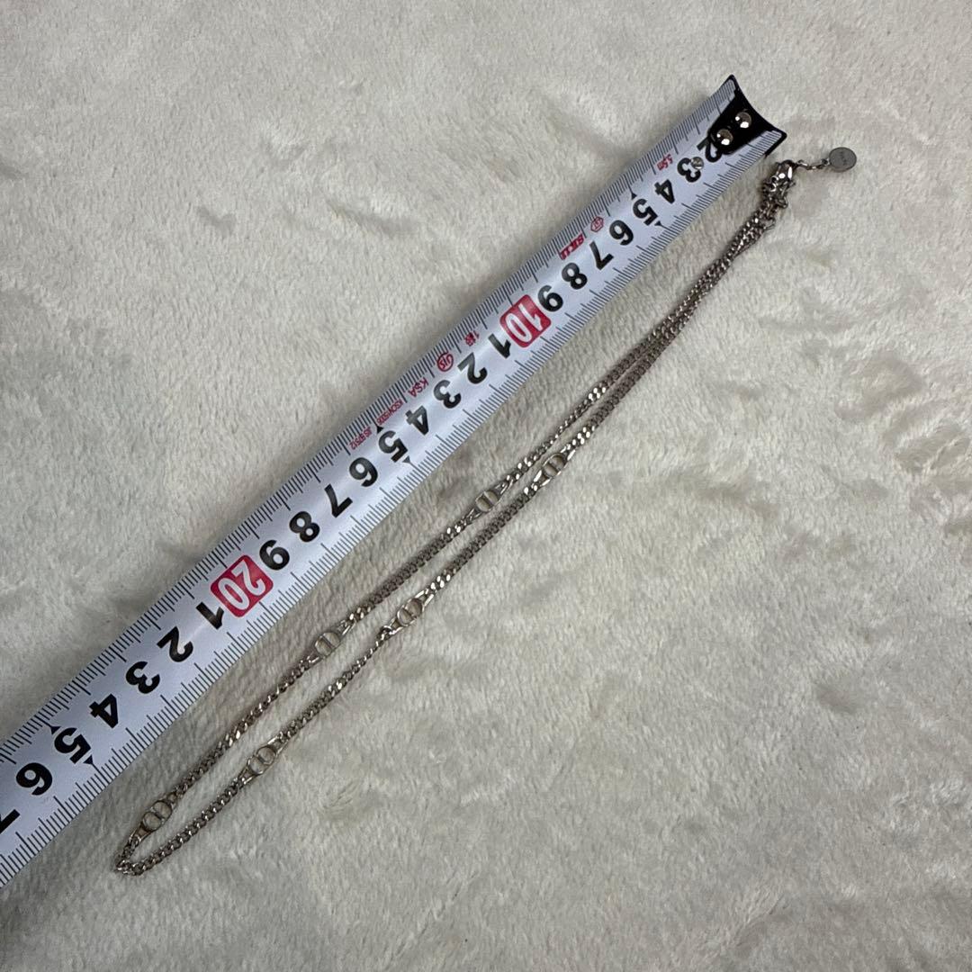 クリスチャンディオール　シルバー925 CDロゴネックレス