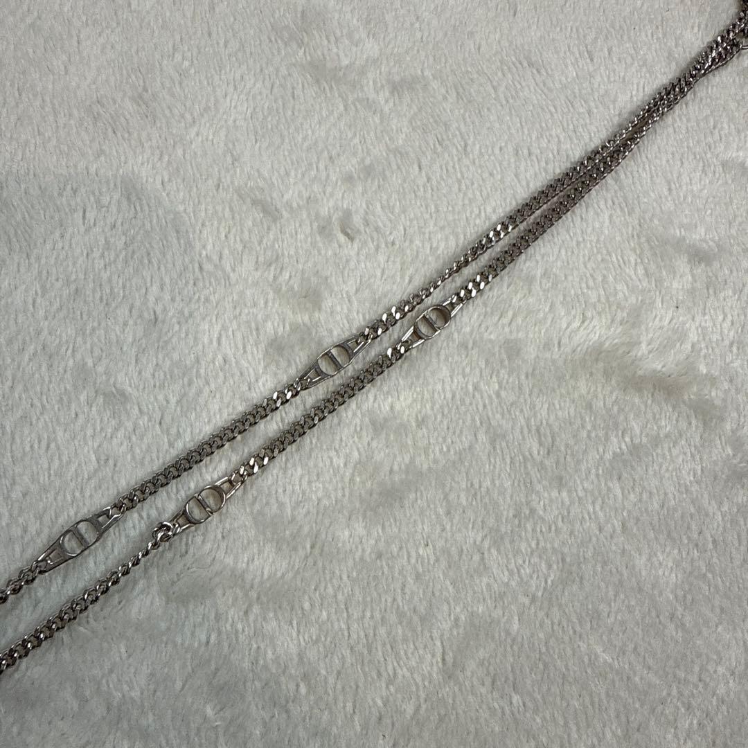 クリスチャンディオール　シルバー925 CDロゴネックレス