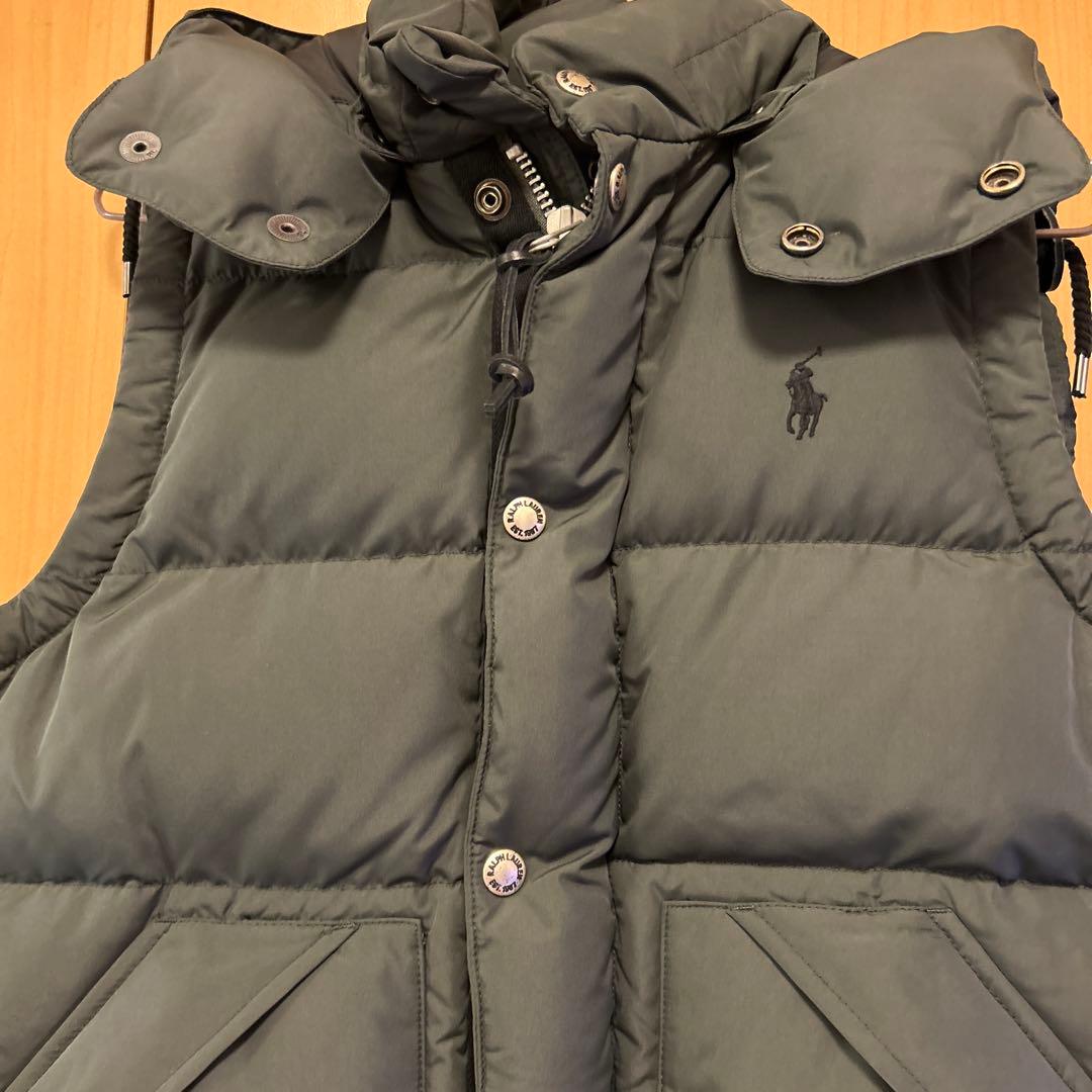 Polo Ralph Lauren ダウンベスト M カーキ