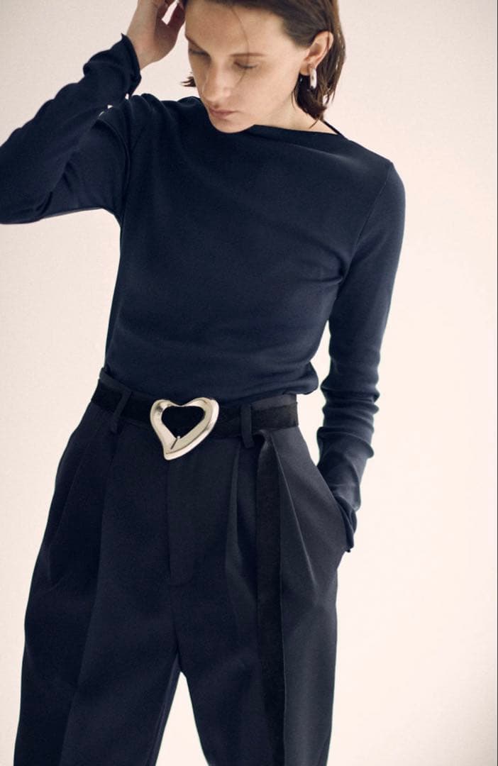 SEA BIG HEART SUEDE BELTビッグハートスウェードベルト