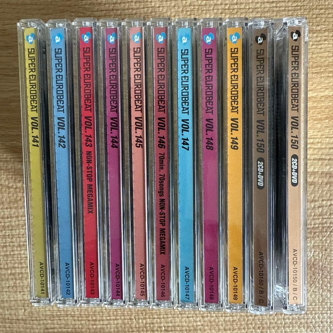 スーパーユーロビート VOL.141～150セット