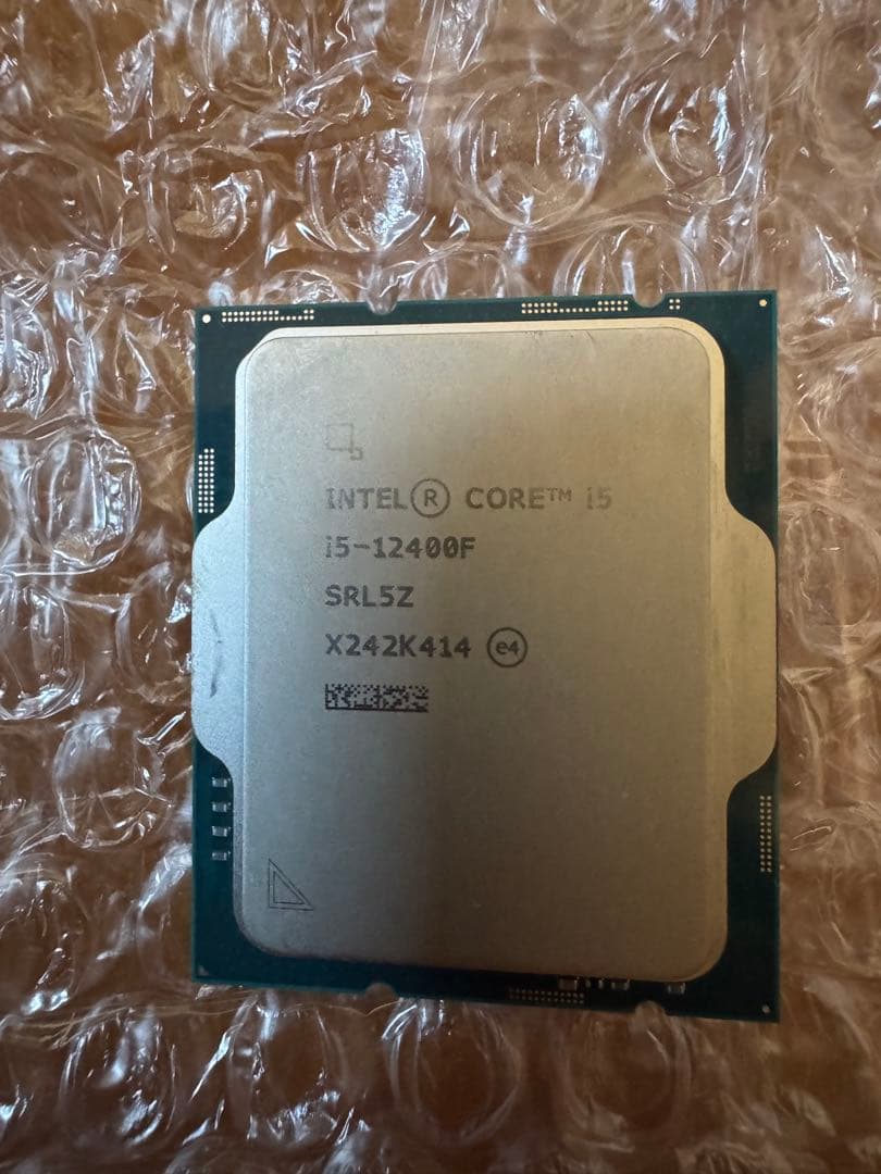 Intel Core i5-12400F CPU ジャンク