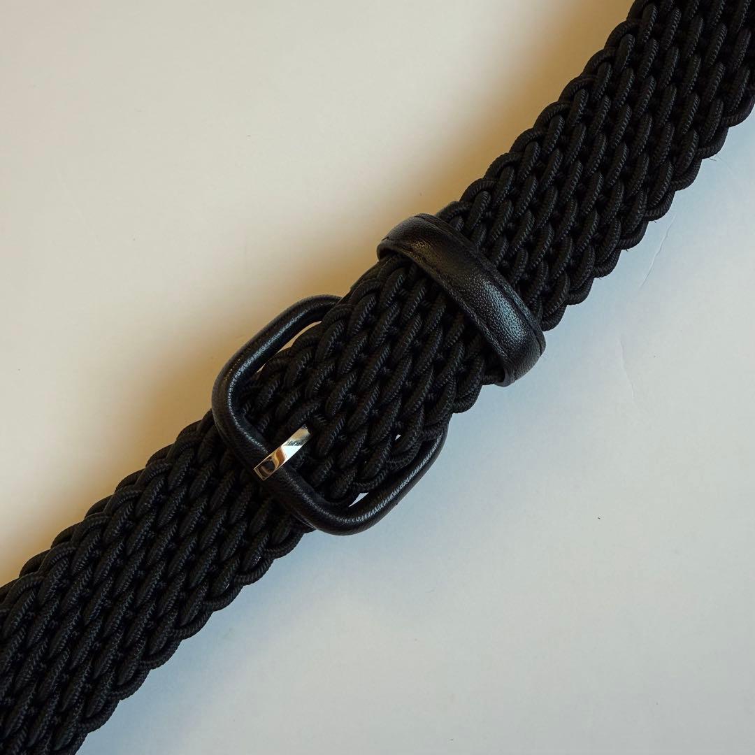 LAIGLON L’AIGLONレグロン 革巻きエラスティックメッシュベルト85