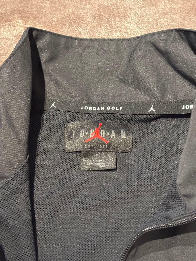 ジョーダンゴルフ　XL アノラック　ブラック