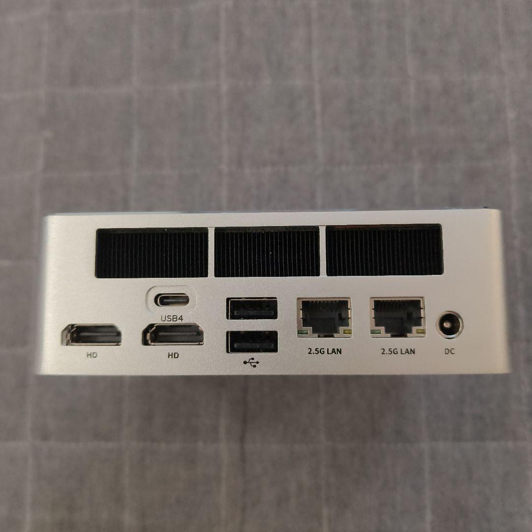 AMD Ryzen7 8845HS ベアボーンキット ミニPC