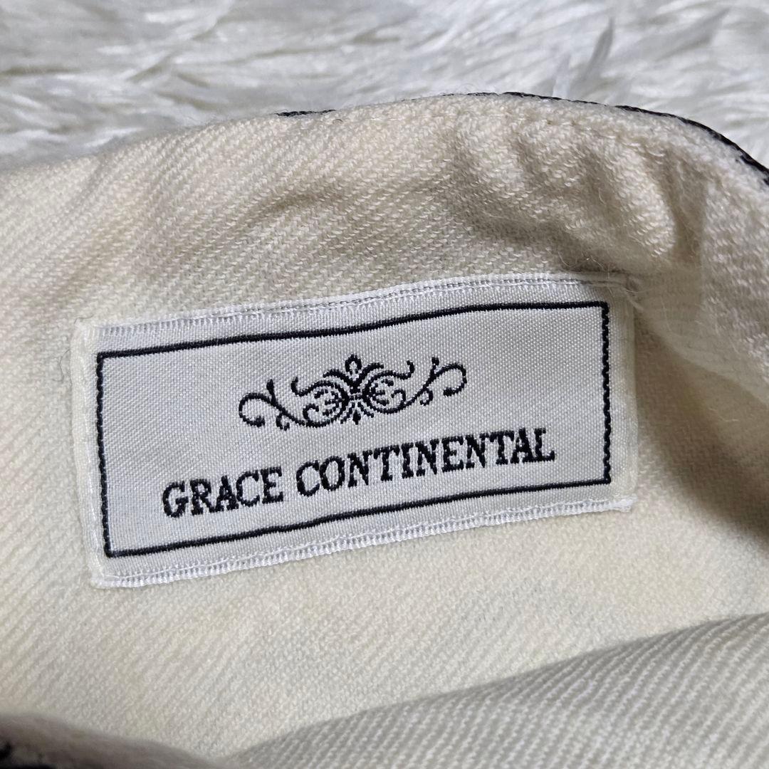 GRACE CONTINENTAL 刺繍 フラワーワンピース 38 インド製