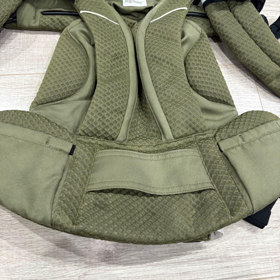 【美品】　エルゴ オムニ ブリーズ 抱っこ紐 オリーブ　グリーン カーキ　緑