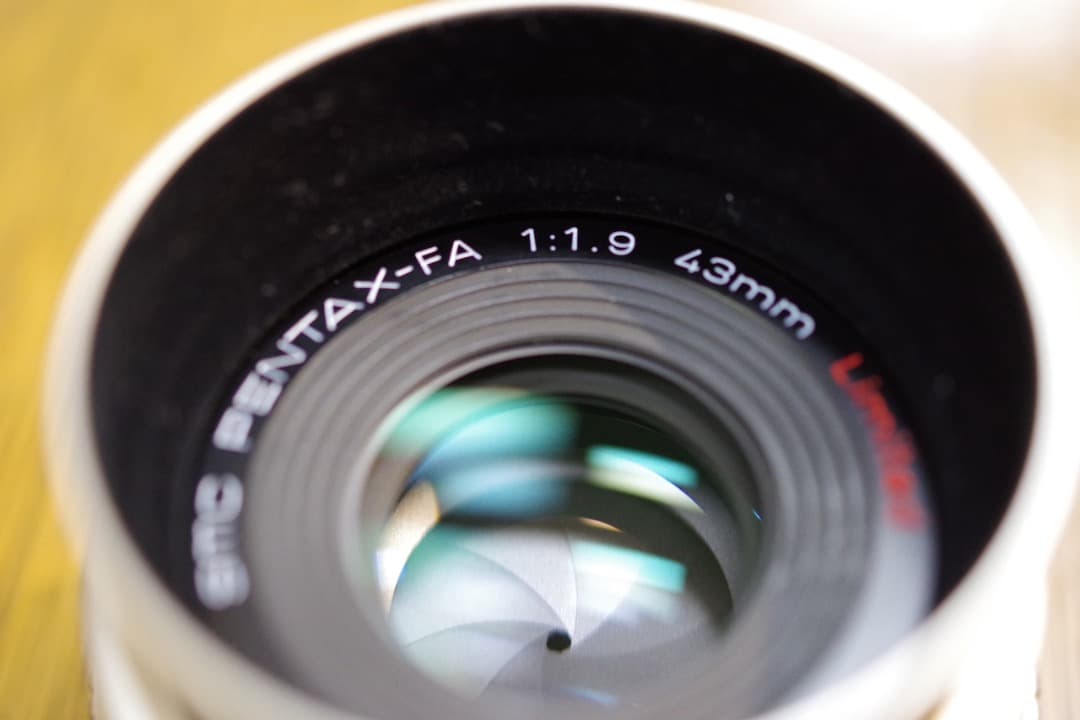 レンズ(単焦点) PENTAX FA43mmF1.9 Limited