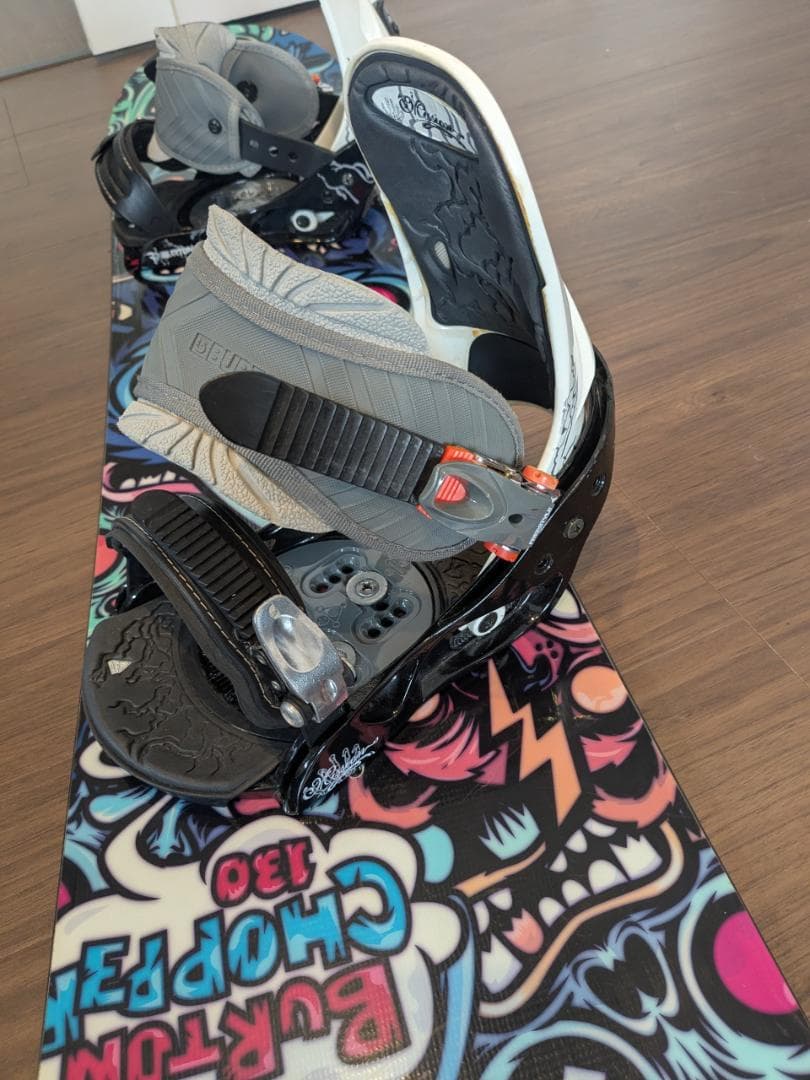BURTON チョッパー 130cm ＆ミッション キッズ スノーボードセット