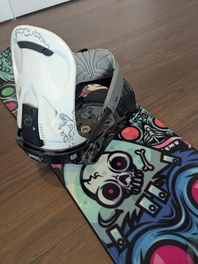 BURTON チョッパー 130cm ＆ミッション キッズ スノーボードセット