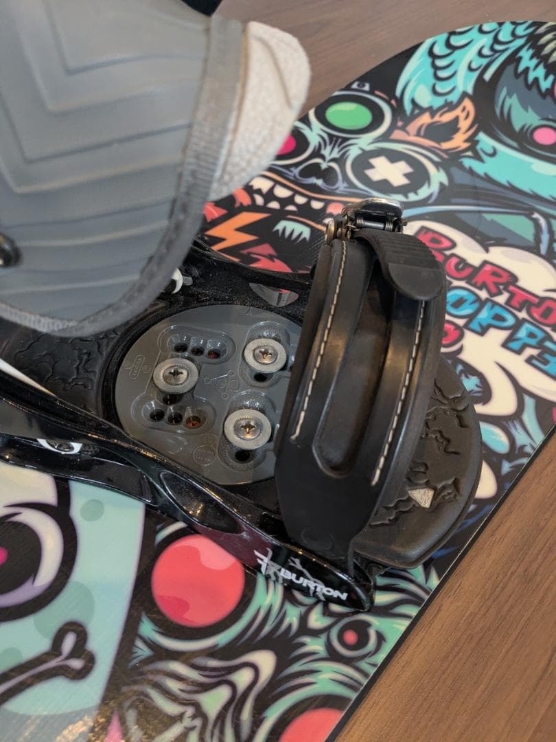 BURTON チョッパー 130cm ＆ミッション キッズ スノーボードセット