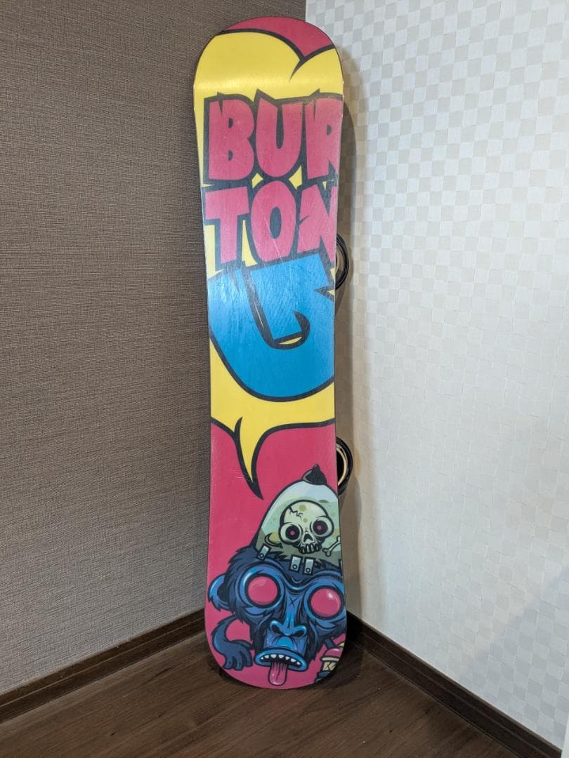 BURTON チョッパー 130cm ＆ミッション キッズ スノーボードセット