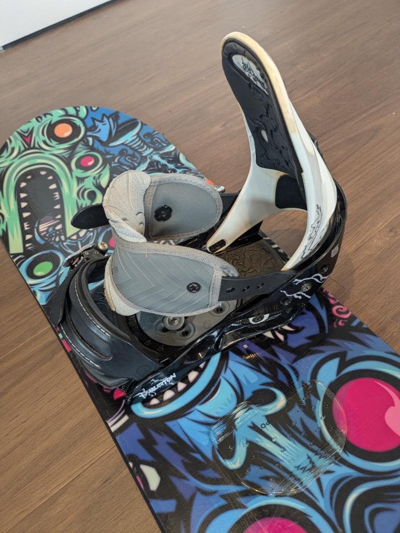 BURTON チョッパー 130cm ＆ミッション キッズ スノーボードセット