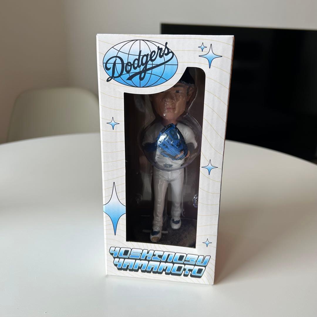 パ*ー様 【非売品】ドジャース山本由伸ボブルヘッド人形