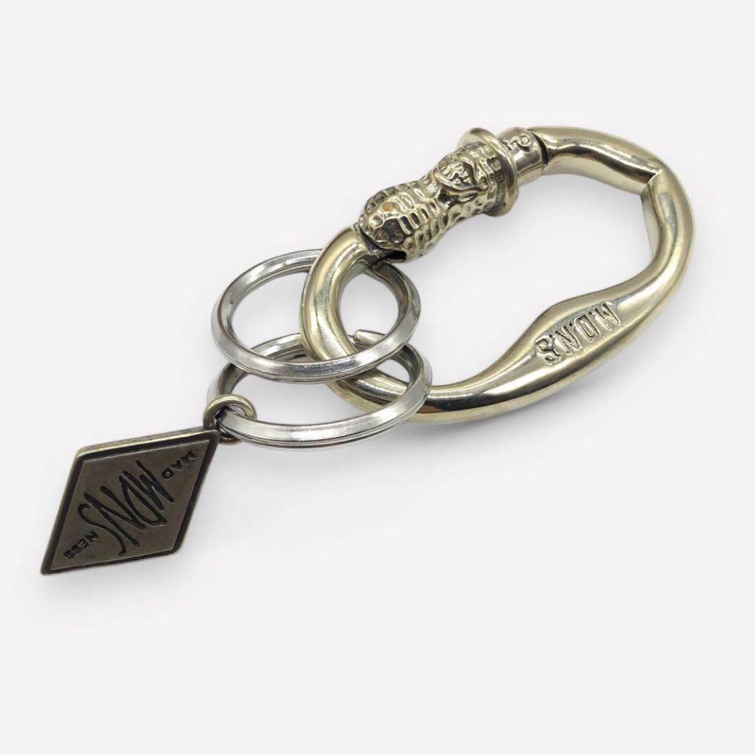 新品未使用！ ピーナッツカンパニー カラビナ キーチェーン 真鍮