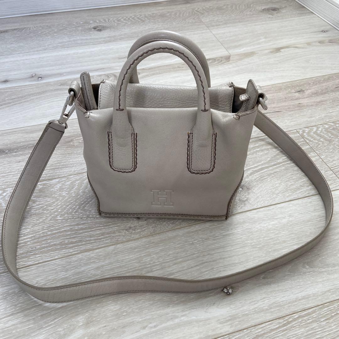 【デュオ】レザーハンドバッグ S 2WAY 本革 ミニバッグ