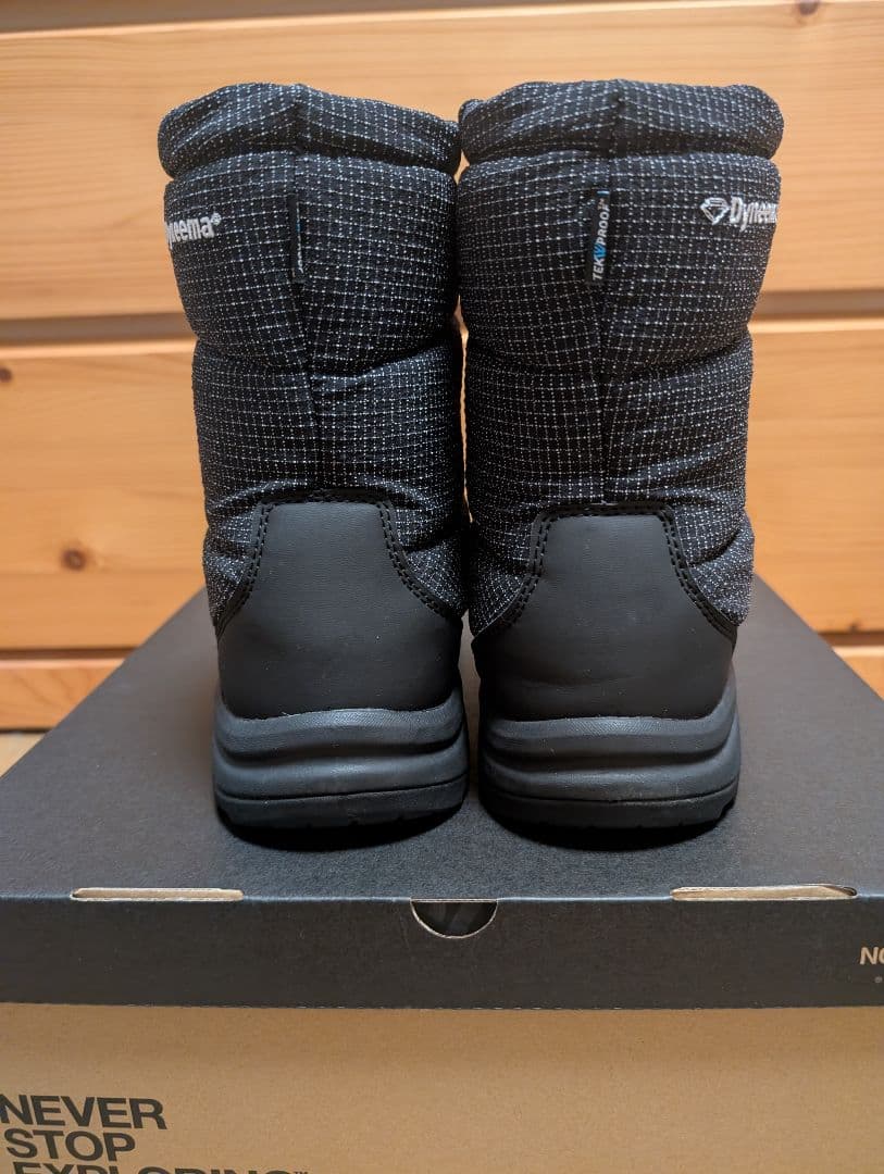 【美品】THE NORTH FACE ブーツ 黒 NF52470 25cm