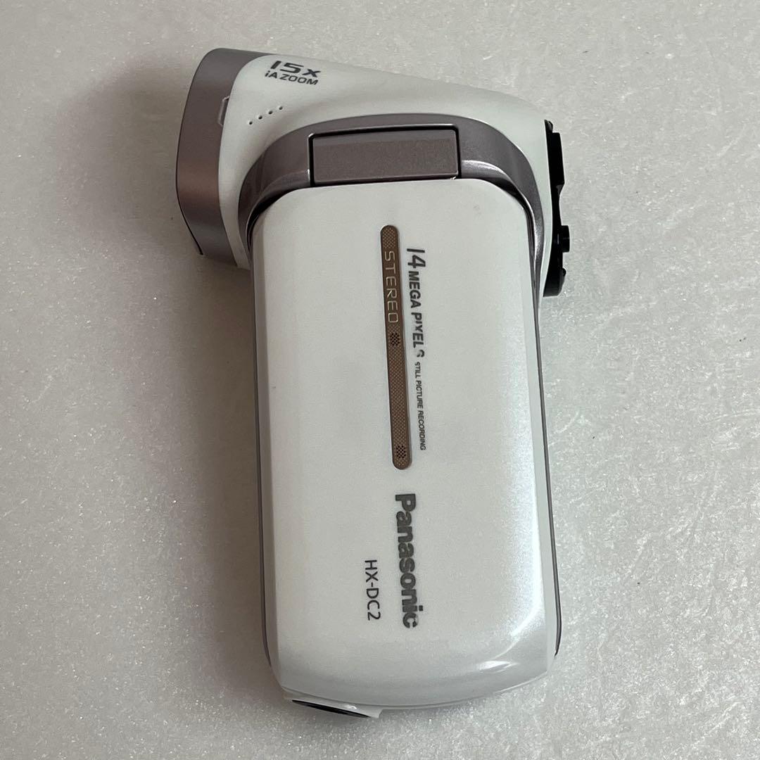 ☆極美品☆PanasonicデジタルムービーカメラHX-DC2(W)ホワイト