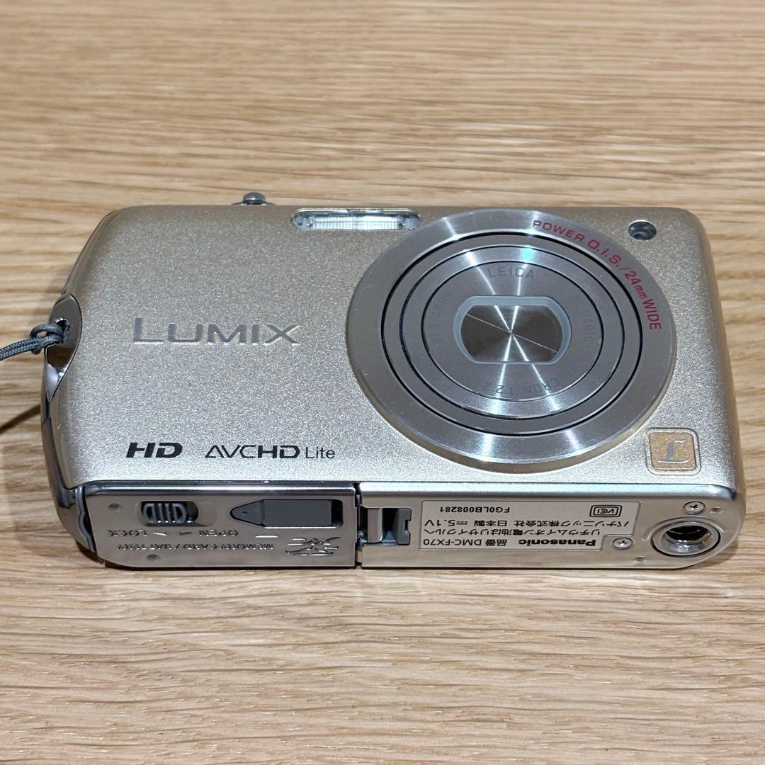 【美品】Panasonic DMC-FX70 コンパクトデジタルカメラ