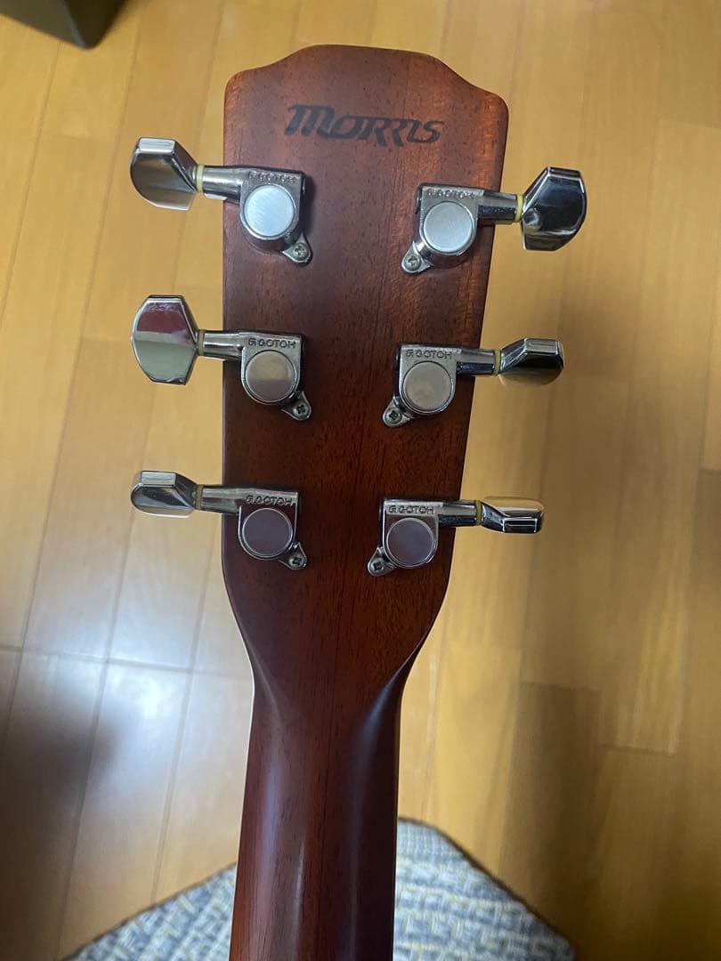 yu！！モーリスM-601アコースティックギターハカランダ材使用モデル