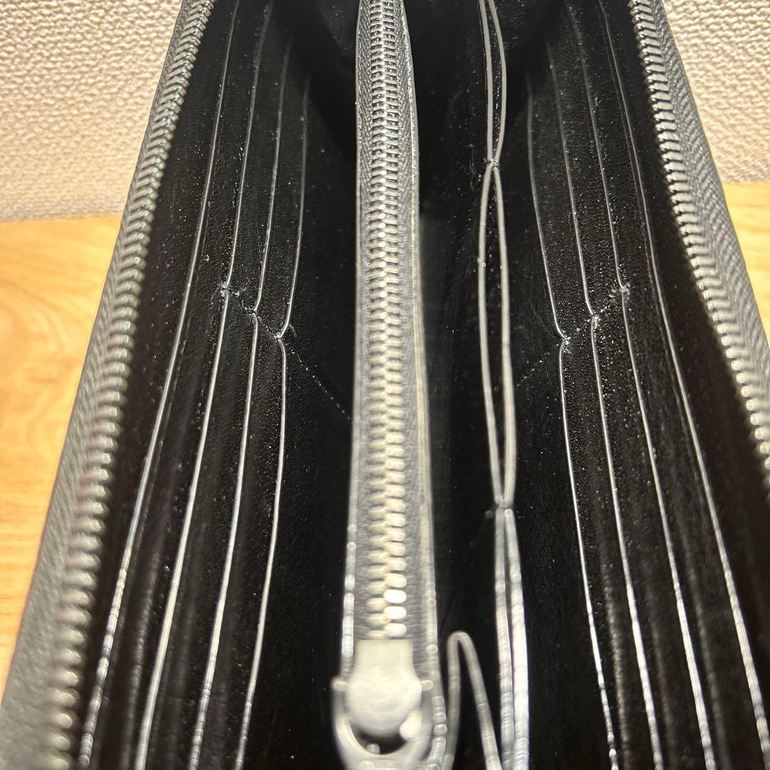 vermilion ヴァーミリオン阿波松煙墨染ウォレット　長財布