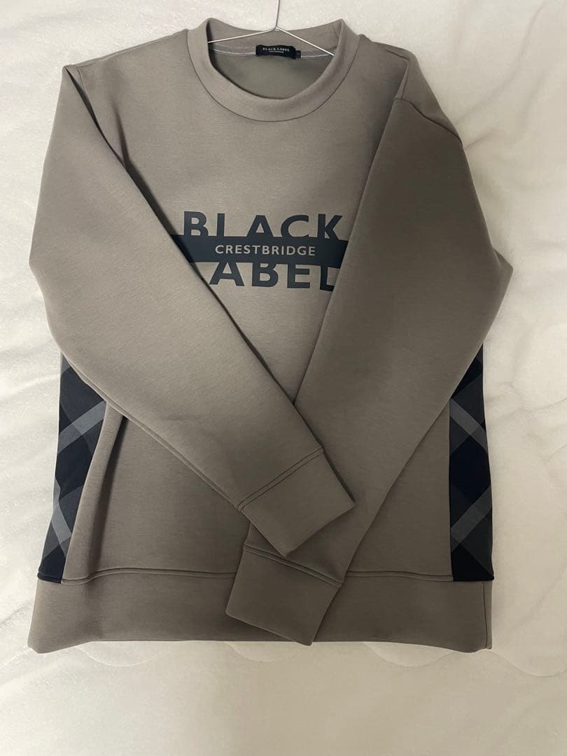 バーバリーブラックレーベル　トレーナー　L