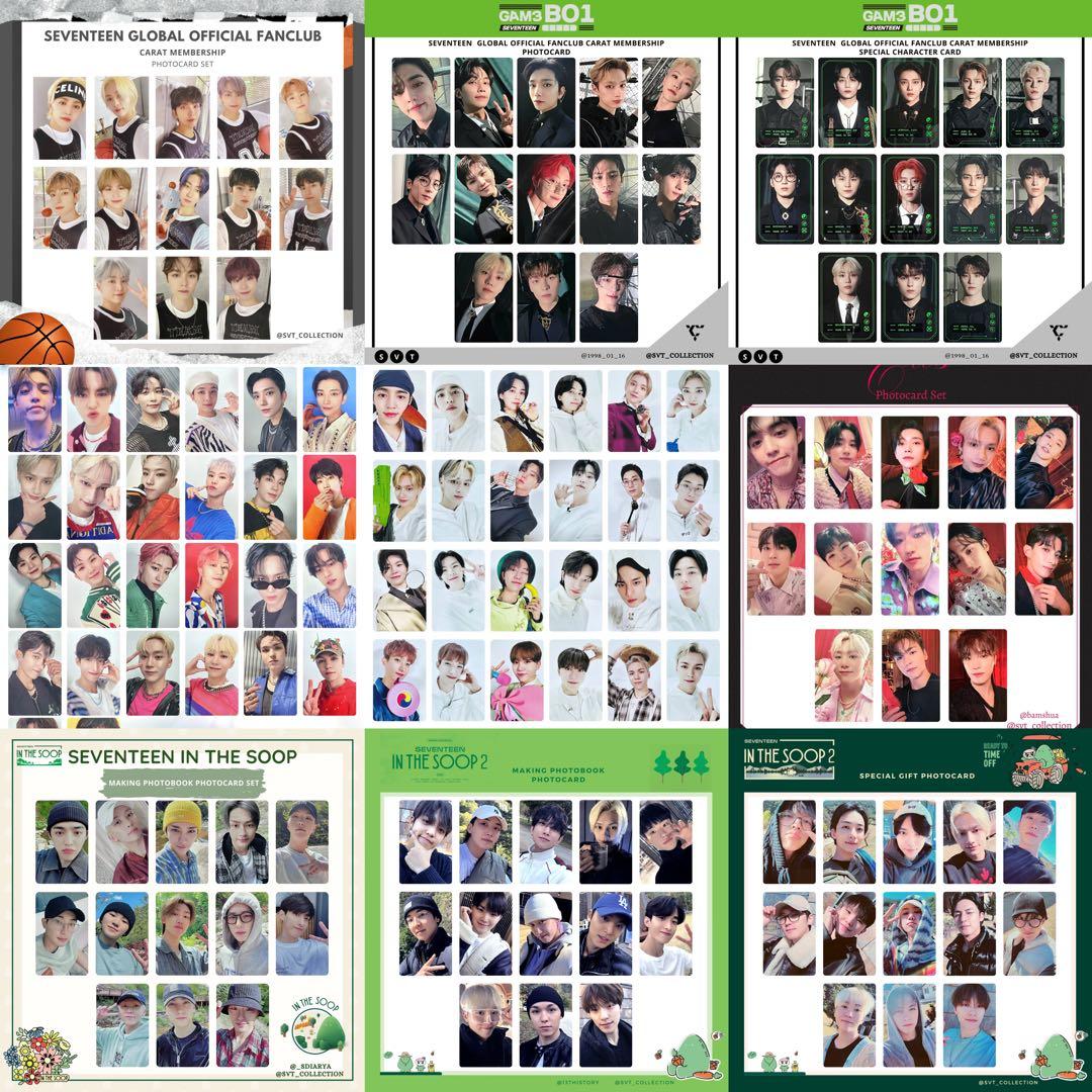 セブチ　メンバーシップ　写真集　まとめ売り　おまけ付き